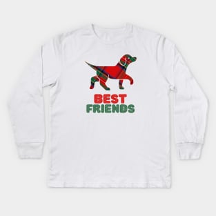 Best friends Kids Long Sleeve T-Shirt